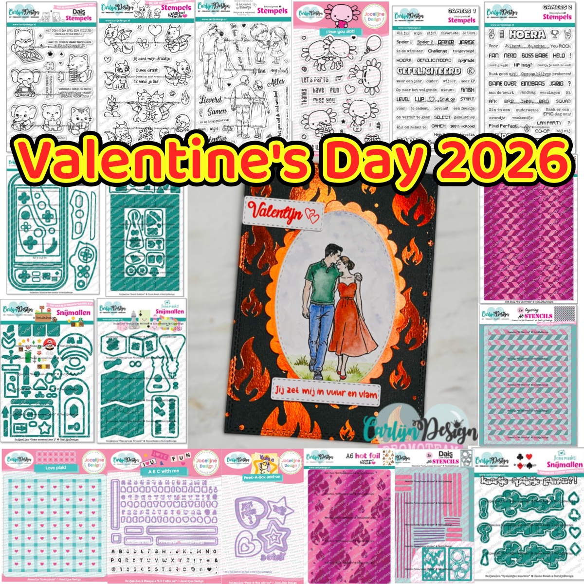Party Games Console - Valentines Day 2026 Hearts Game Console