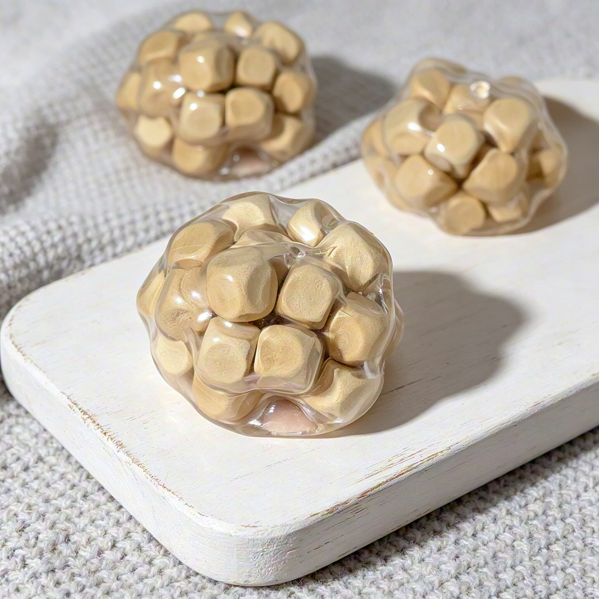 Party Games Easter - 2Pcs Handmade Wooden Balls For Hand