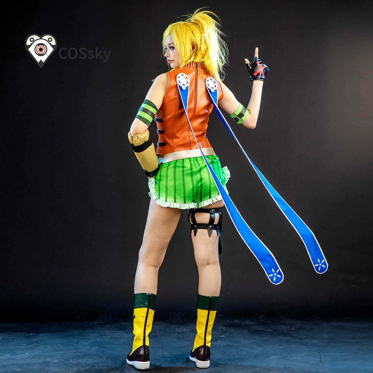 Party Games Cartoon - Game Final Fantasy X Rikku Cosplay