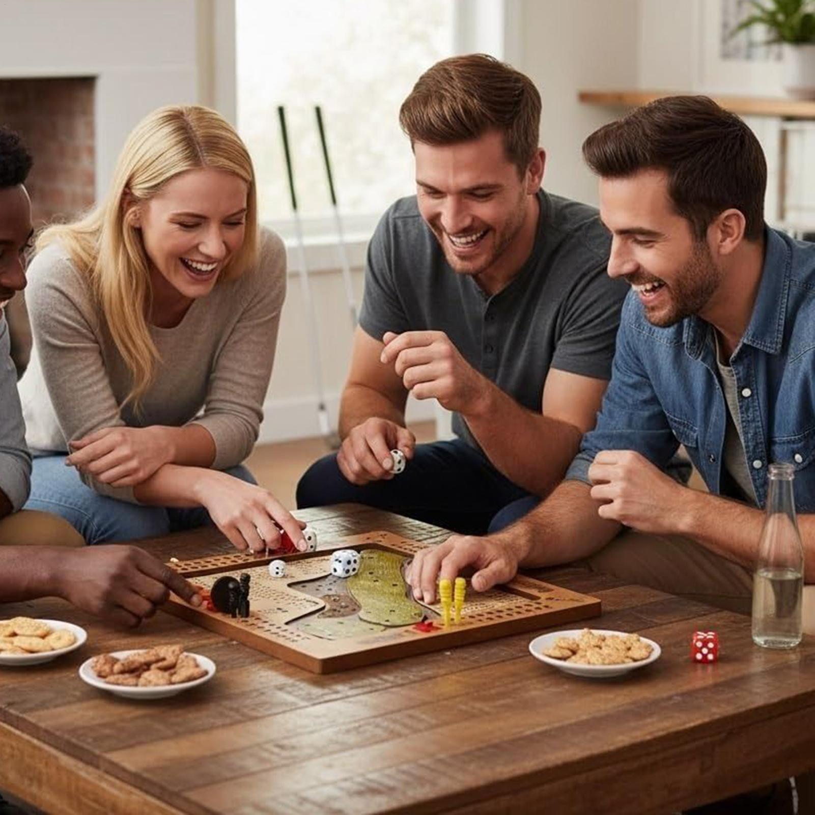 Golf Dice Game Wooden Challeng - Party Games Console のレビューと価格