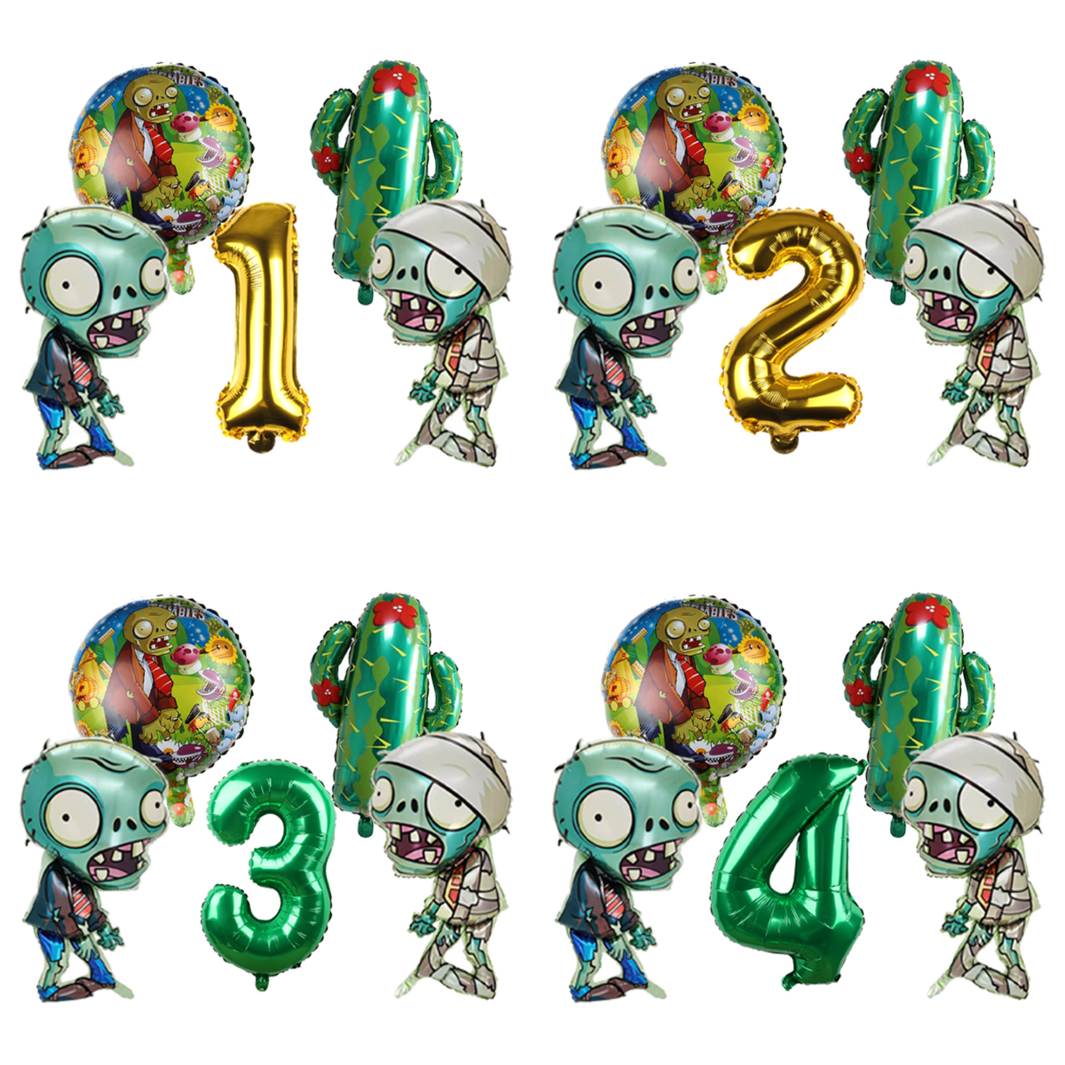 Plants vs Zombies Game Balloon - Party Games Bunny のレビューと価格