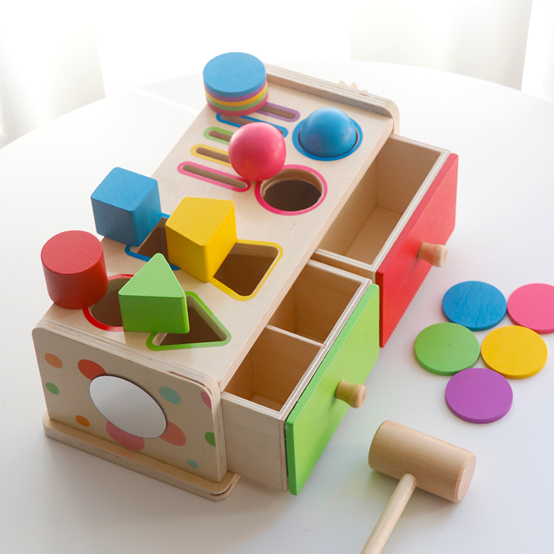 Montessori Wooden Sorting Stac - Party Games Kids Indoor のレビューと価格