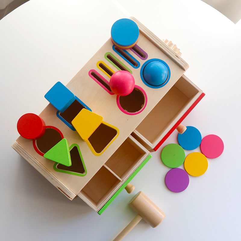 Montessori Wooden Sorting Stac - Party Games Kids Indoor のレビューと価格