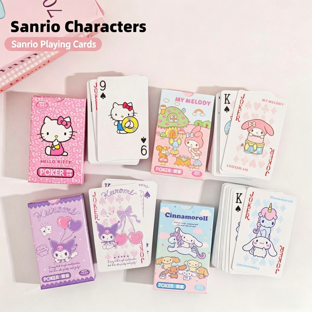 Genuine 54Pcs/Box Sanrio Hello - Party Games Good のレビューと価格