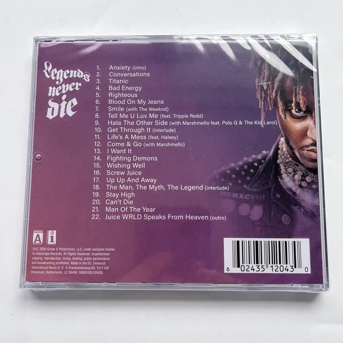 Retro Juice WRLD Music CD Lege - Party Games Music のレビューと価格