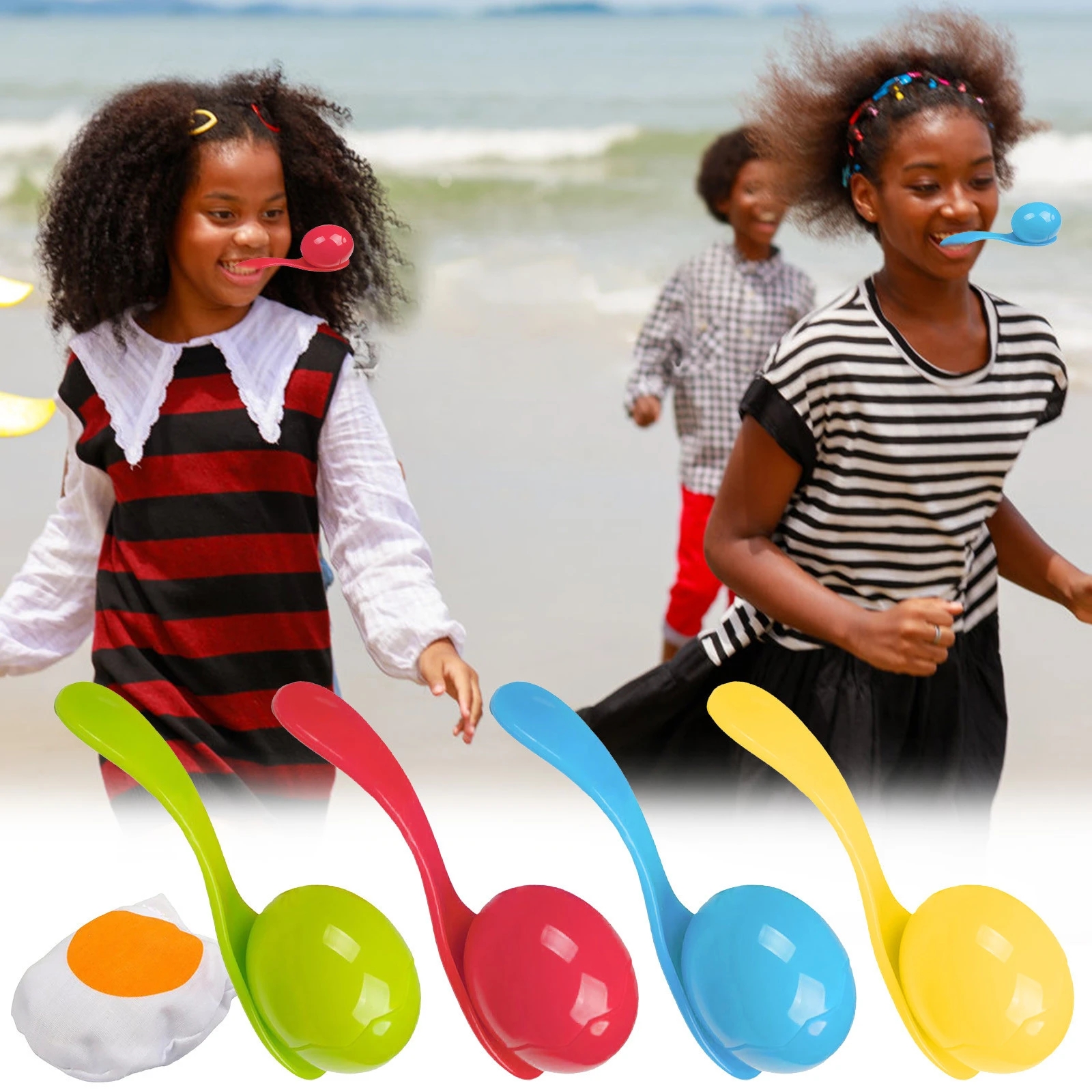 Set Egg And Spoon Game For Kid - Party Games Egg のレビューと価格