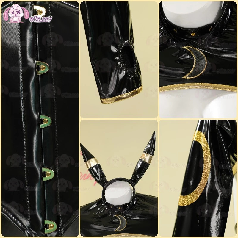 Umbreon Bunny  Cosplay Costume - Party Games Bunny のレビューと価格