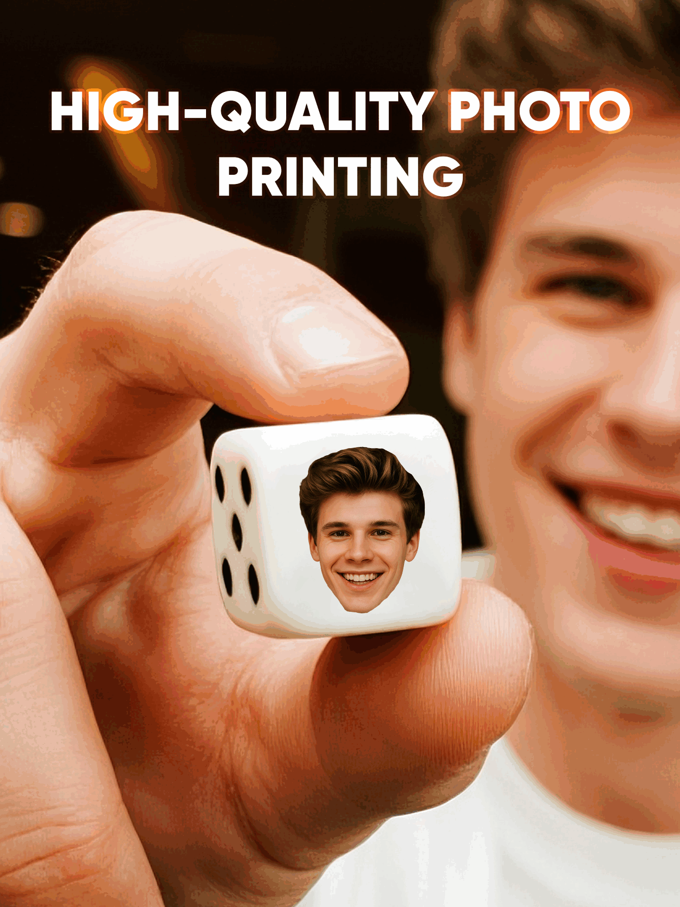 Custom Face Dice Personalized  - Party Games Easter のレビューと価格