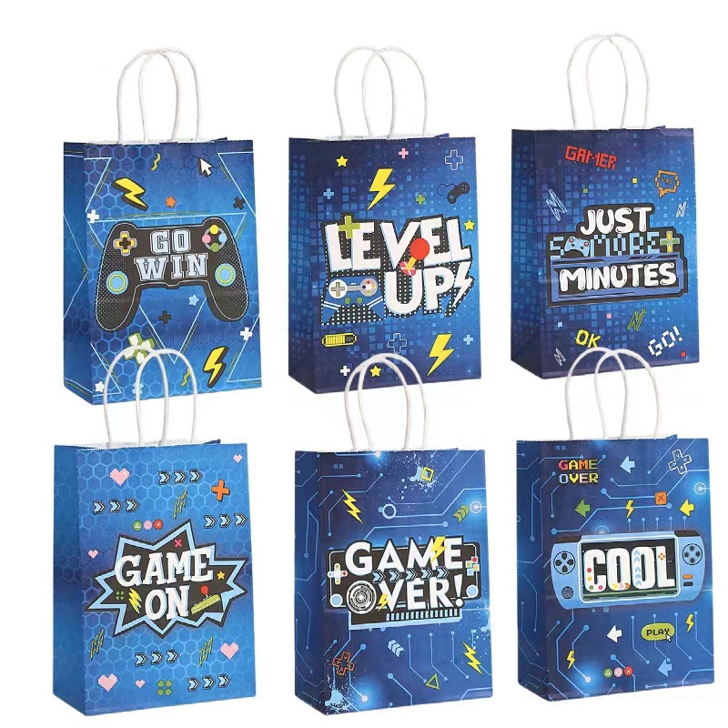 6/24Pcs Video Game on Theme Pa - Party Games Easter のレビューと価格