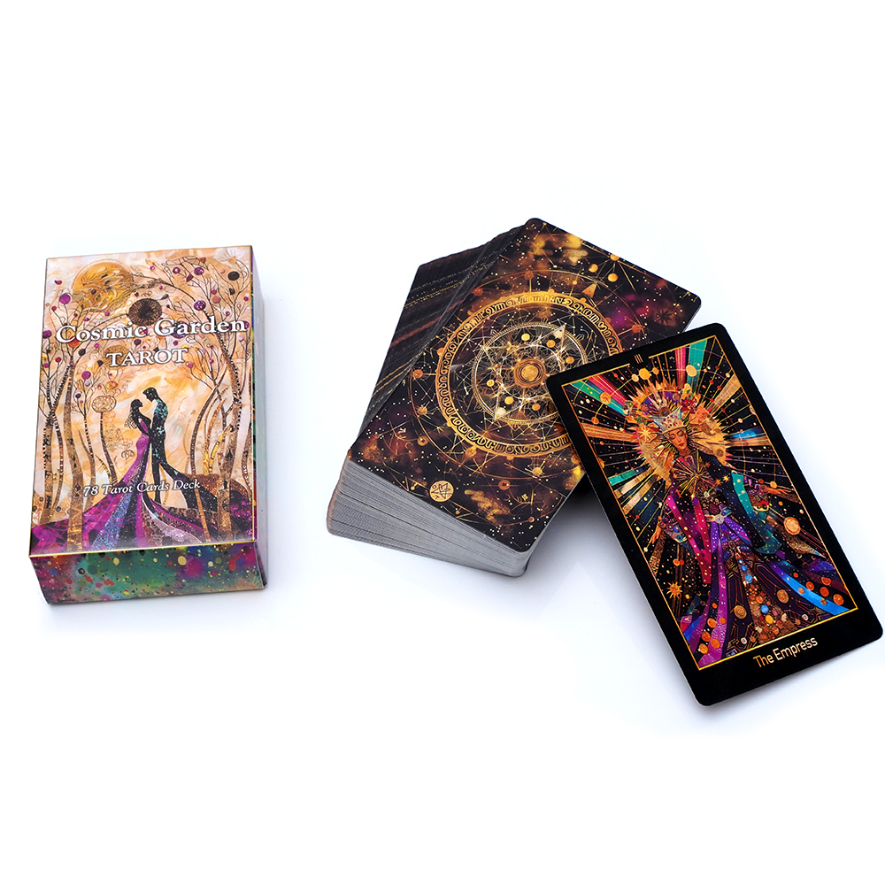 Cosmic Garden Tarot Deck 78 Ca - Party Games Juegos De Mesa のレビューと価格