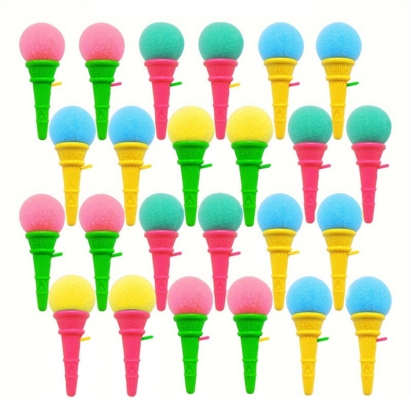 Mini Ice Cream Shooters Colorf - Party Games Easter のレビューと価格