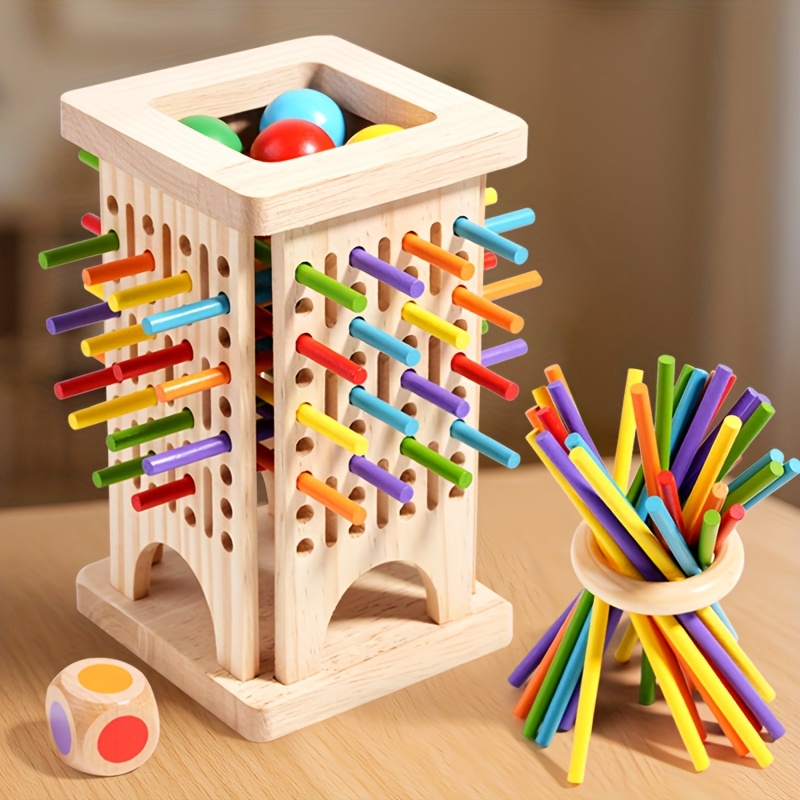 Montessori Wooden Board Game C - Party Games Kids Indoor のレビューと価格