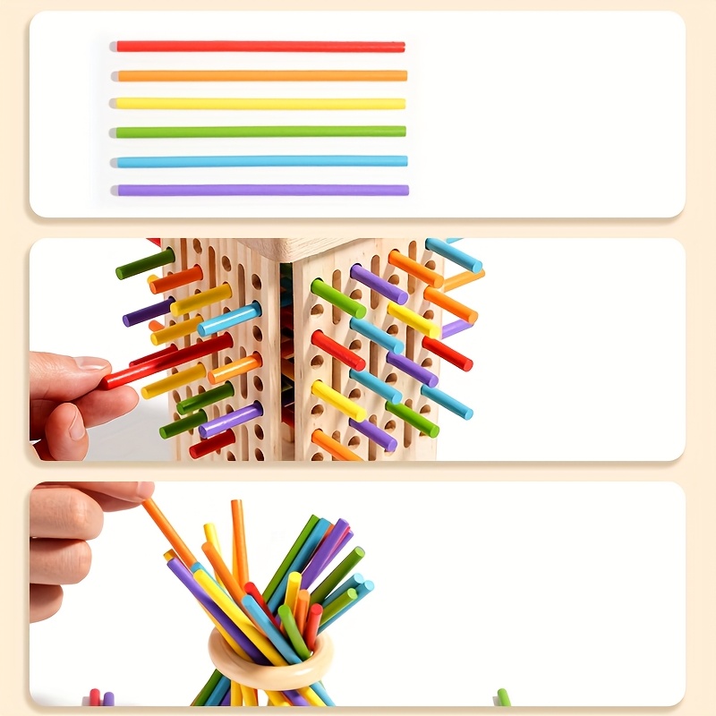 Montessori Wooden Board Game C - Party Games Kids Indoor のレビューと価格