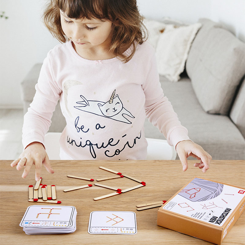 Montessori Matches Puzzles Gam - Party Games Kids Indoor のレビューと価格