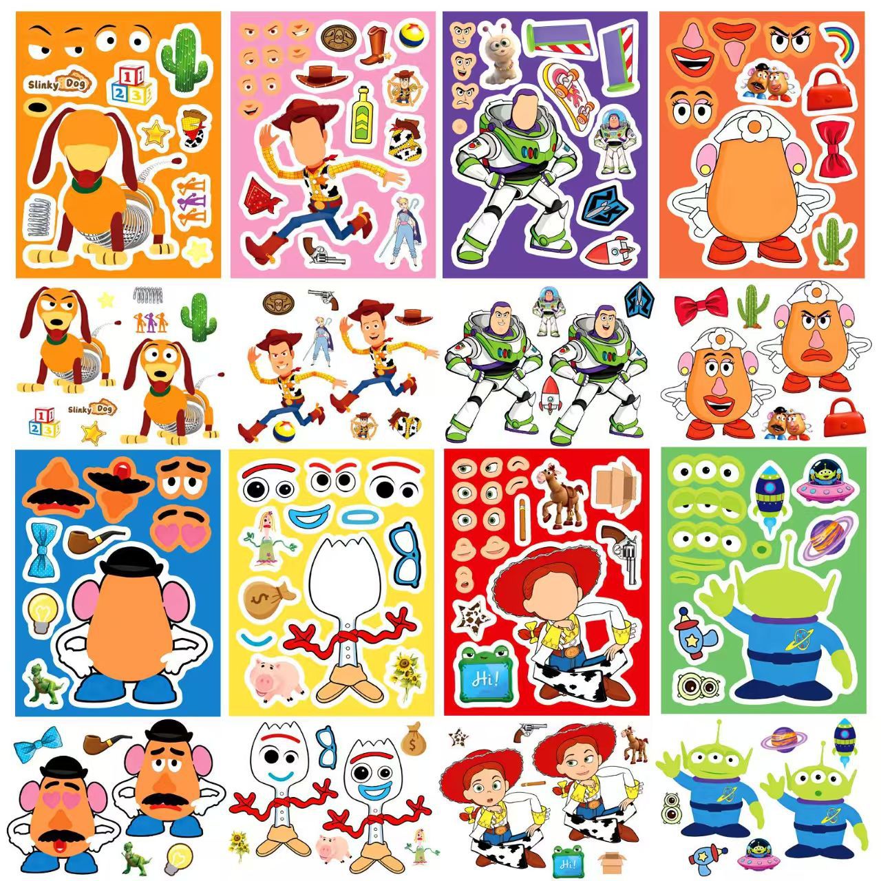 1 box of 8 sheets Make a Face  - Party Games Good のレビューと価格
