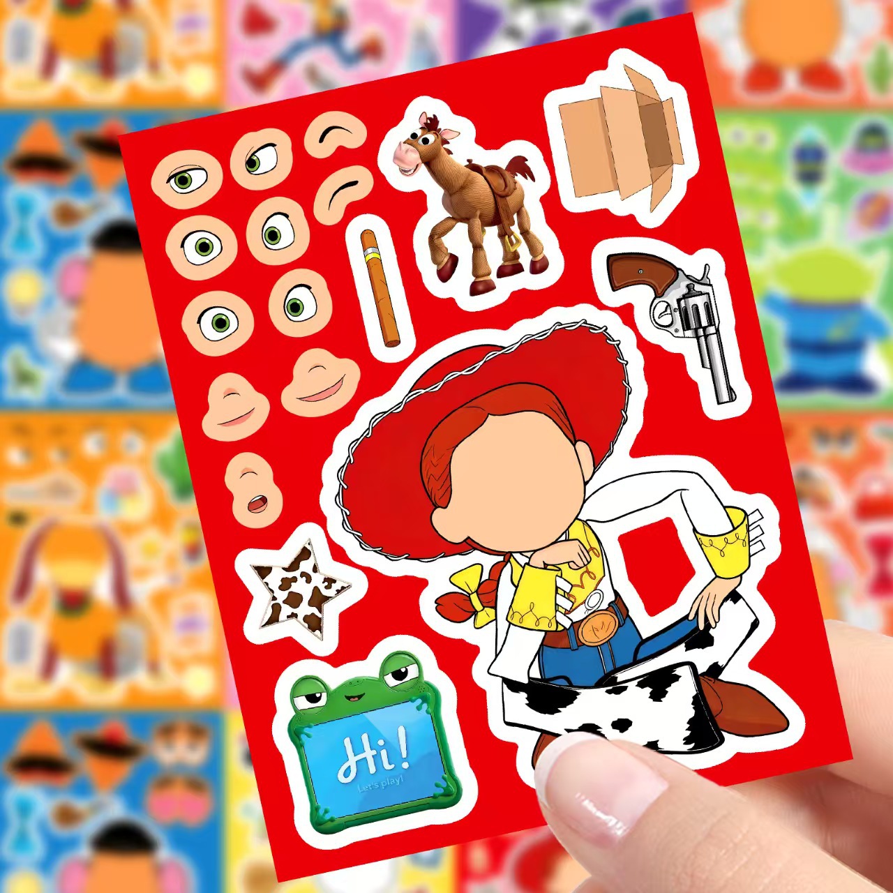 1 box of 8 sheets Make a Face  - Party Games Good のレビューと価格