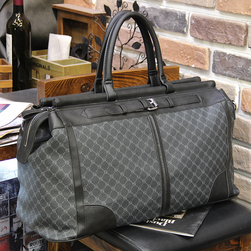 Fashion Plaid Travel Bag Men H - Sack Race Bag のレビューと価格