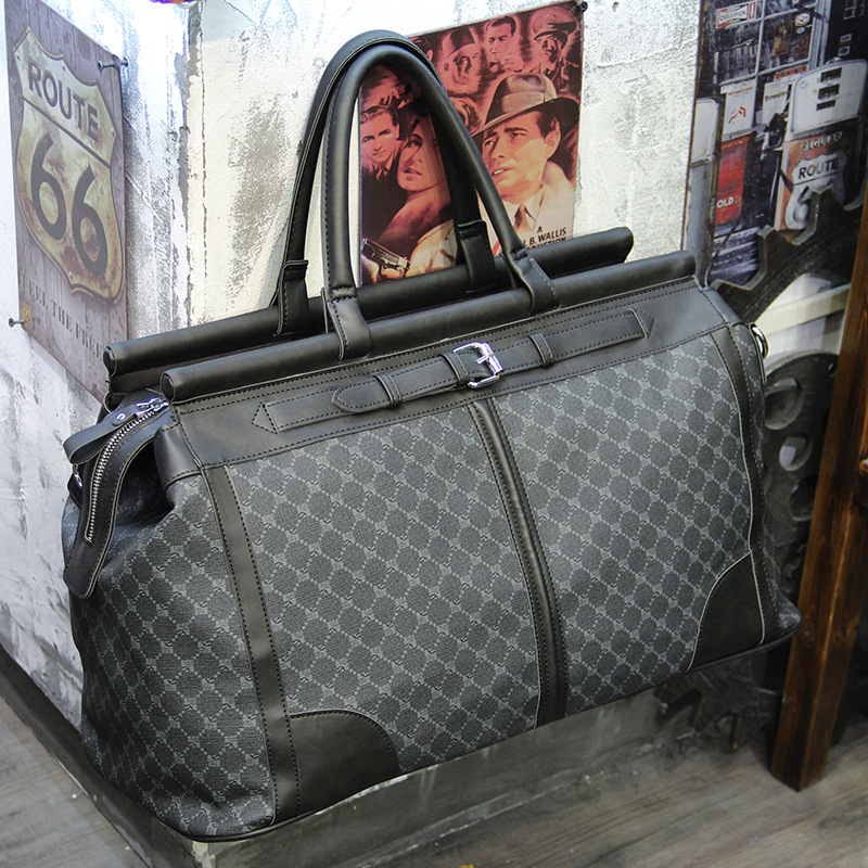 Fashion Plaid Travel Bag Men H - Sack Race Bag のレビューと価格