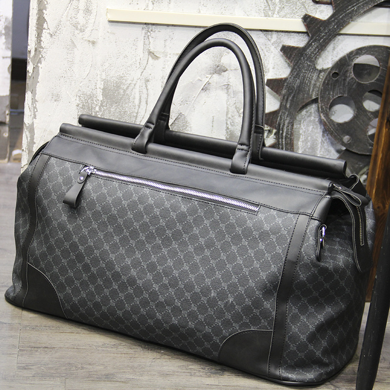 Fashion Plaid Travel Bag Men H - Sack Race Bag のレビューと価格