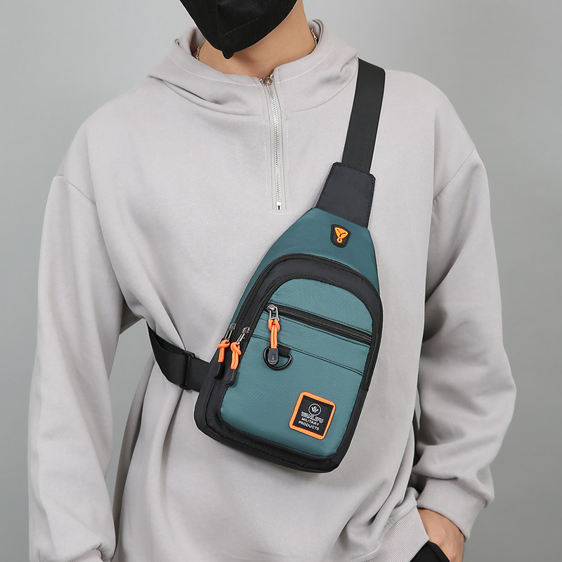 Casual Men Chest Bag Nylon Sma - Sack Race Bag のレビューと価格