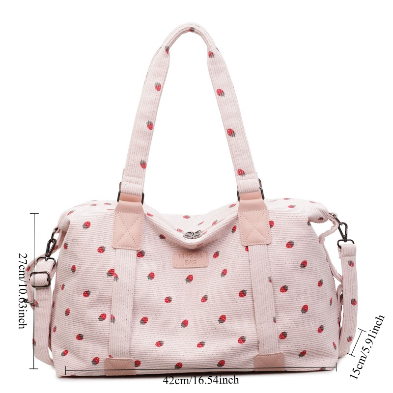 Corduroy Travel Tote Bag Large - Sack Race Bag のレビューと価格