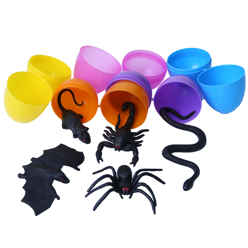 12/24Pcs Empty Easter Eggs Pla - Party Games Egg のレビューと価格