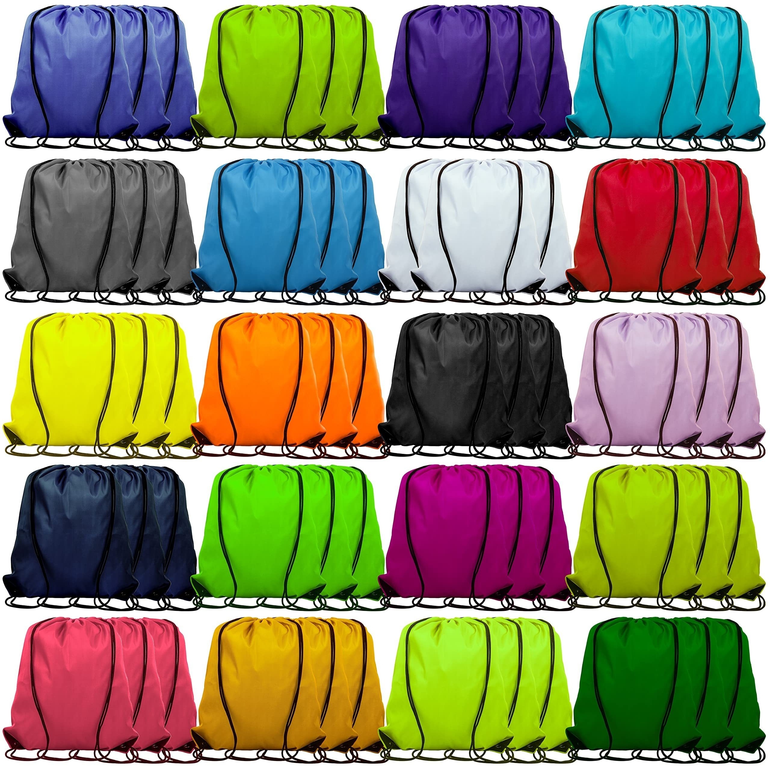 2 Sets Drawstring Backpack Bag - Sack Race Bag のレビューと価格