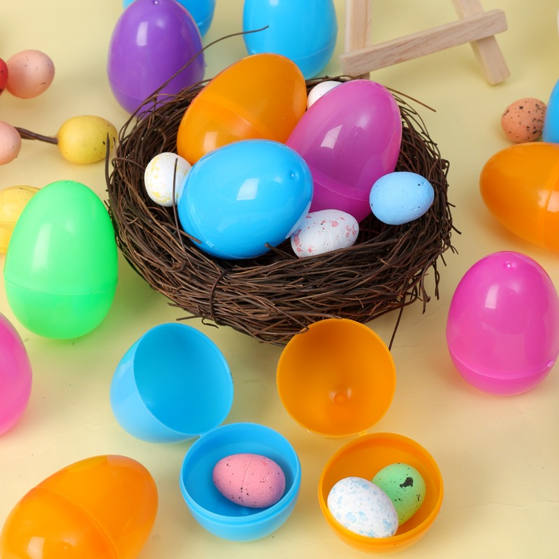 50/10x Colorful Fillable Easte - Party Games Egg のレビューと価格