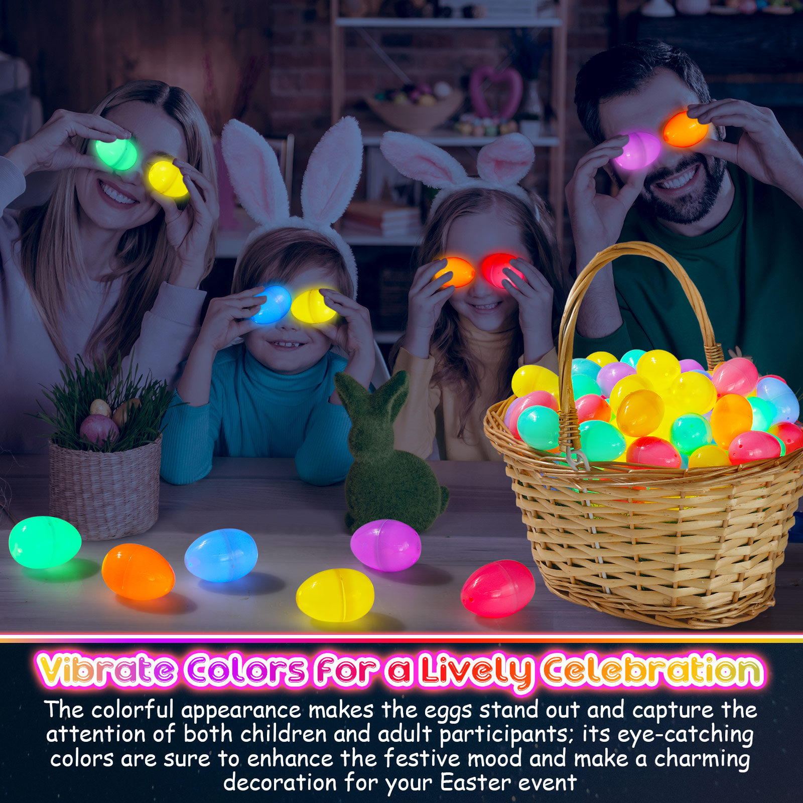 100-300Set Easter Eggs with Mi - Party Games Egg のレビューと価格