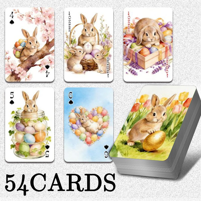 54pcs Standard Playing Cards f - Party Games Egg のレビューと価格