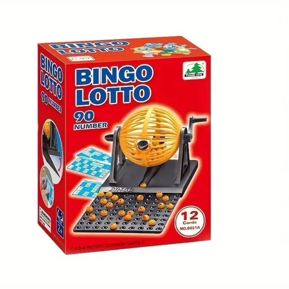 Deluxe Bingo Game Set with Cag - Party Games Juegos De Mesa のレビューと価格