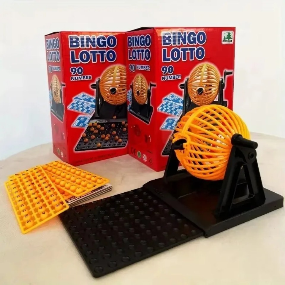 Deluxe Bingo Game Set with Cag - Party Games Juegos De Mesa のレビューと価格