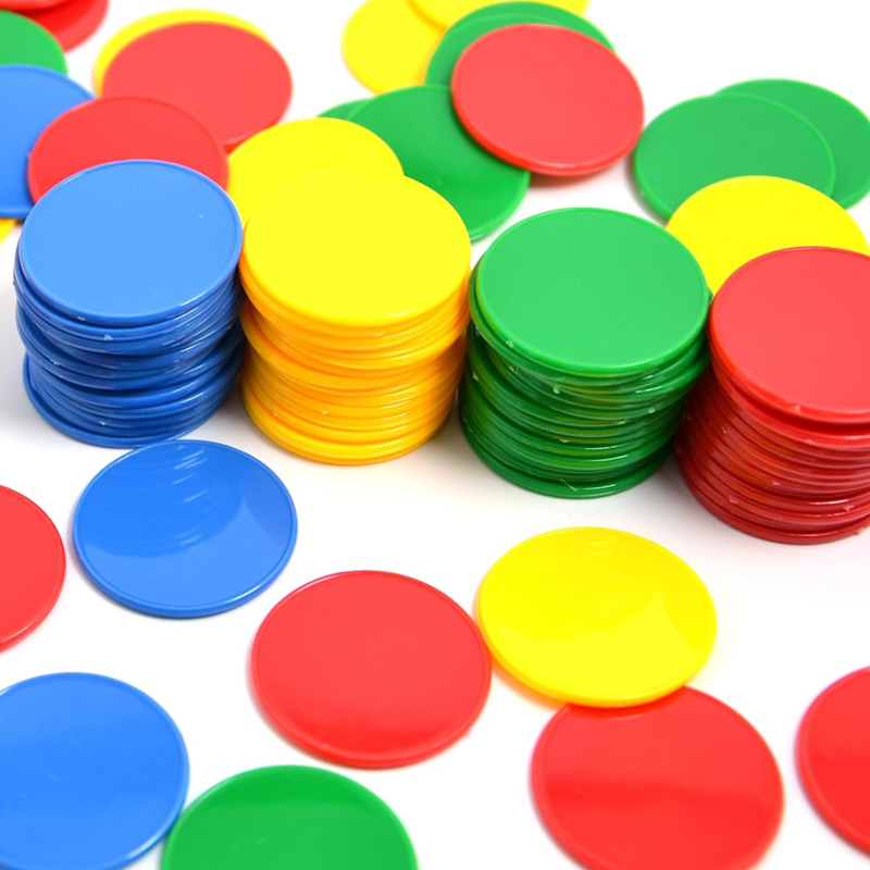Bingo Markers Chips 37MM 4 Col - Party Games Juegos De Mesa のレビューと価格