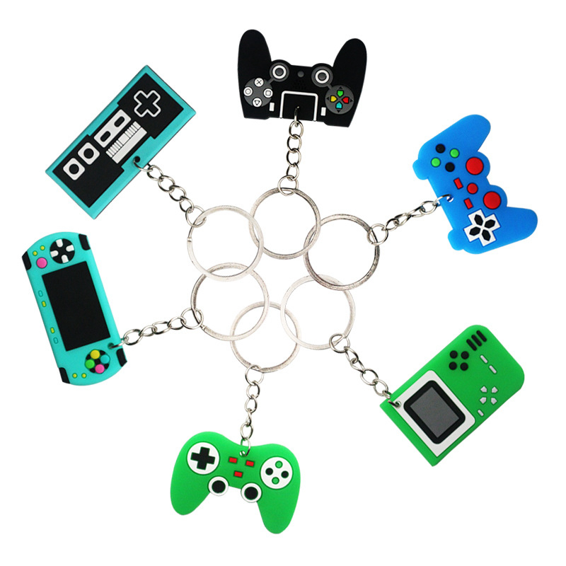 6/12PCS PVC Keychain Gamepad G - Party Games Console のレビューと価格
