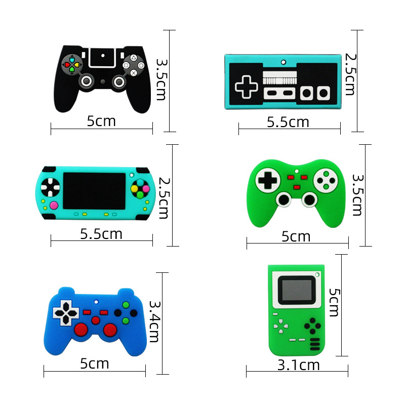 6/12PCS PVC Keychain Gamepad G - Party Games Console のレビューと価格