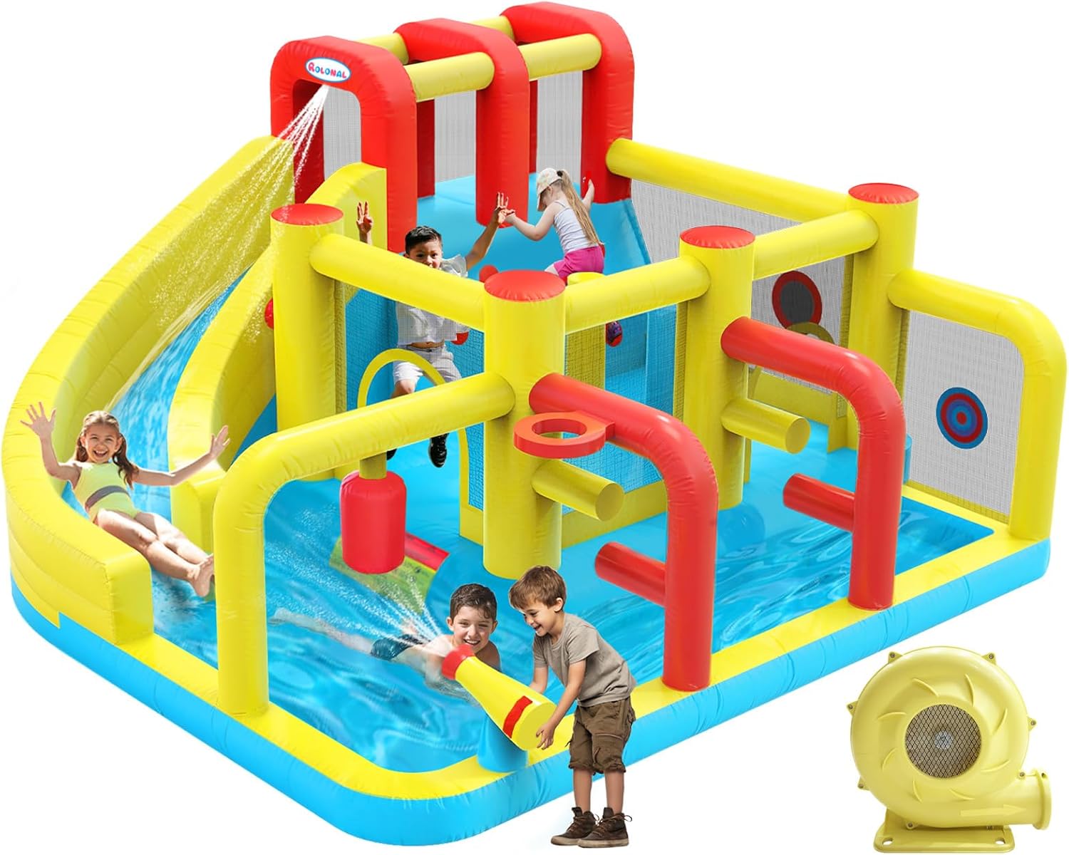 Kids Inflatable Water Slide Bo - Party Games Indoor のレビューと価格