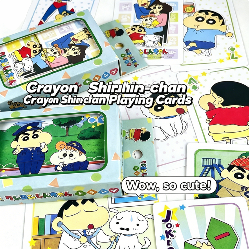 Crayon Shin-chan Poker Cards C - Party Games Good のレビューと価格