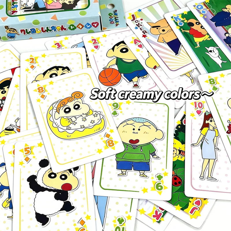 Crayon Shin-chan Poker Cards C - Party Games Good のレビューと価格