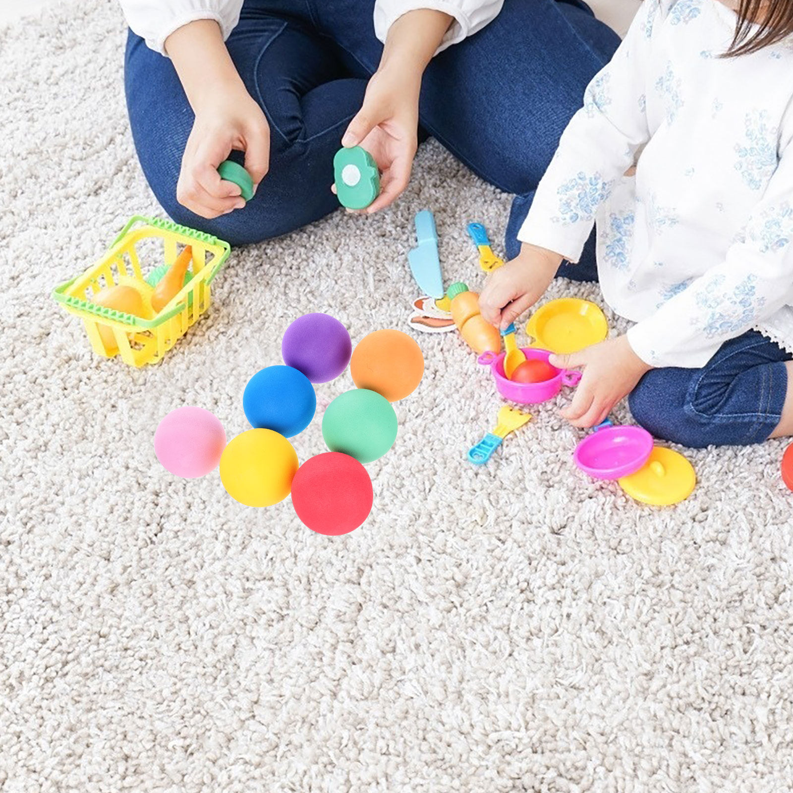 14Pcs Sponge Balls Soft Elasti - Party Games Indoor のレビューと価格