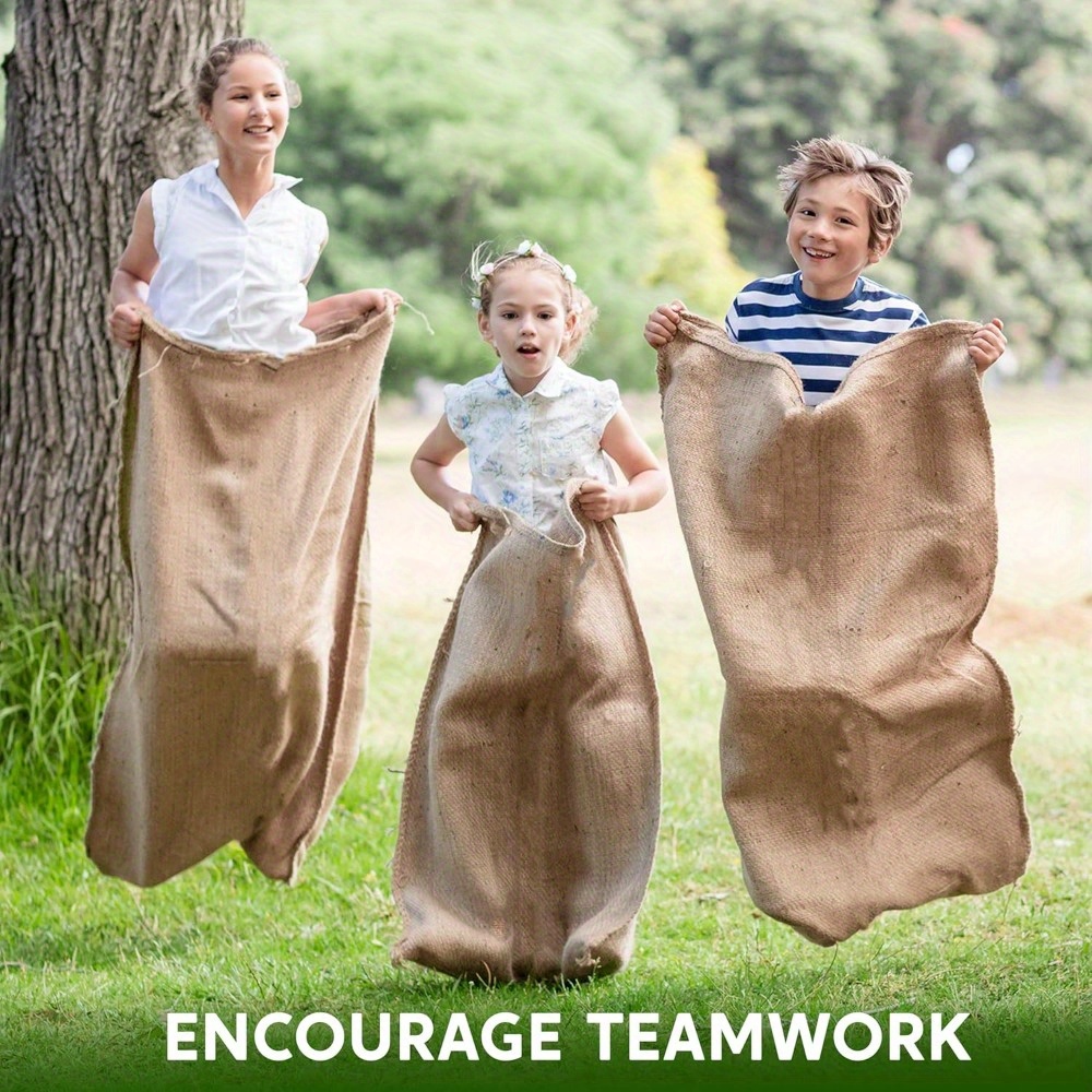 6 Pack Large Burlap Potato Sac - Sack Race Bag のレビューと価格