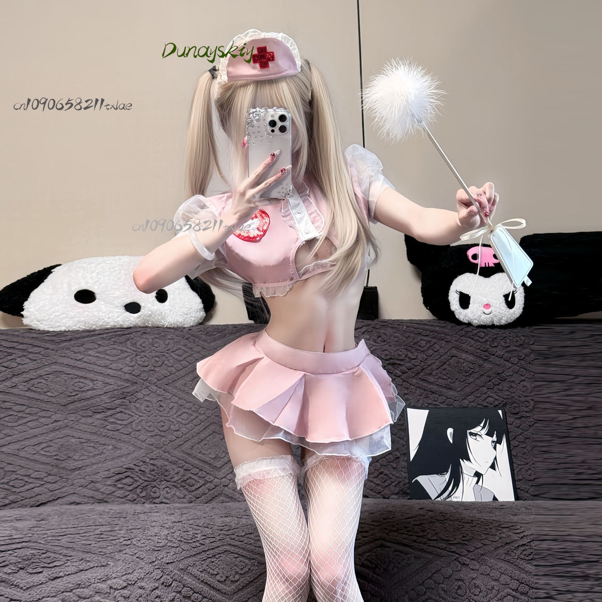 Sexy and cute nurse costume Go - Party Games Bunny のレビューと価格