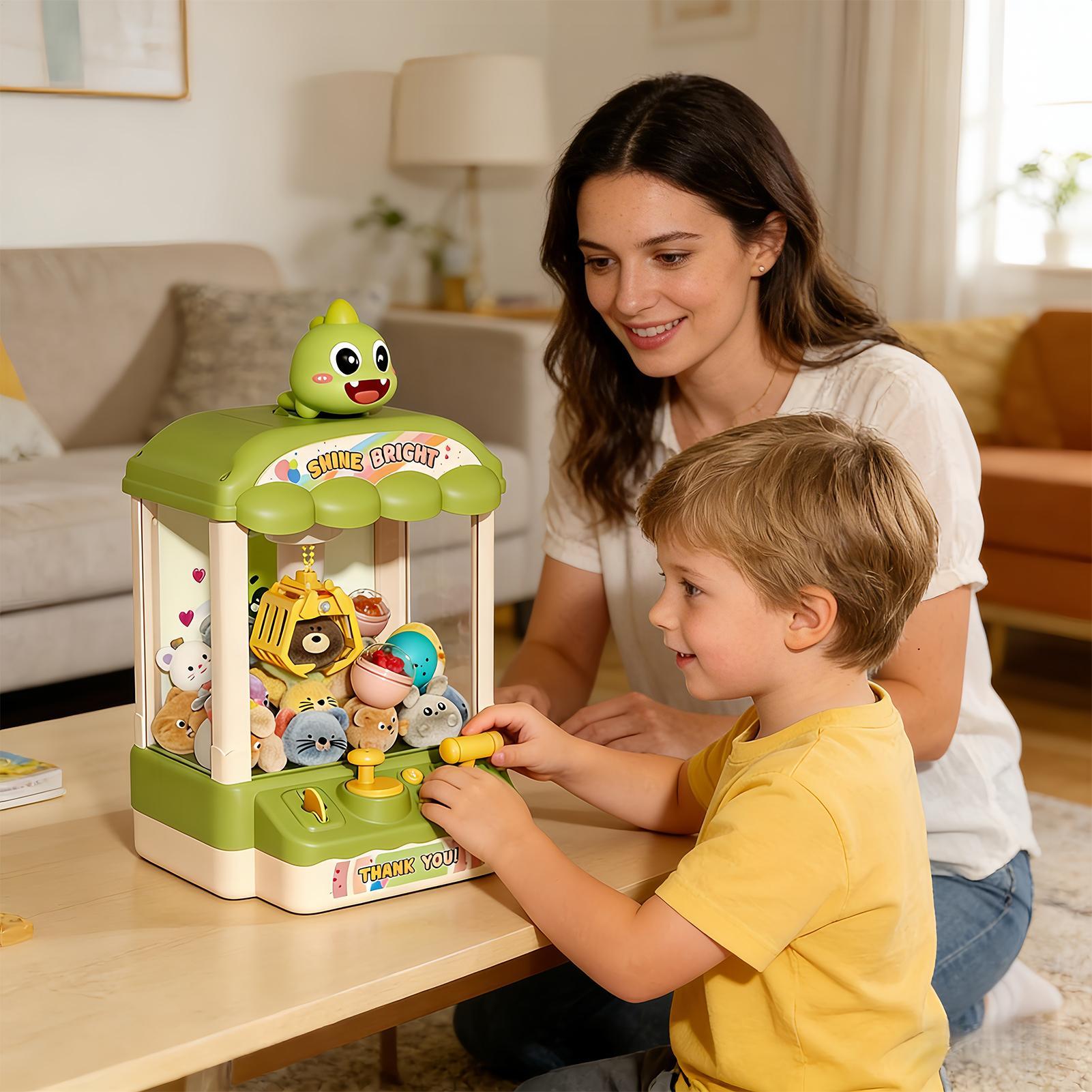 Small Claw Machine Dinosaur Cl - Party Games Girls Night のレビューと価格