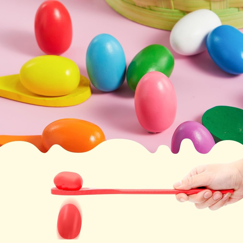 24 PCS Easter Egg and Spoon Ra - Party Games Egg のレビューと価格