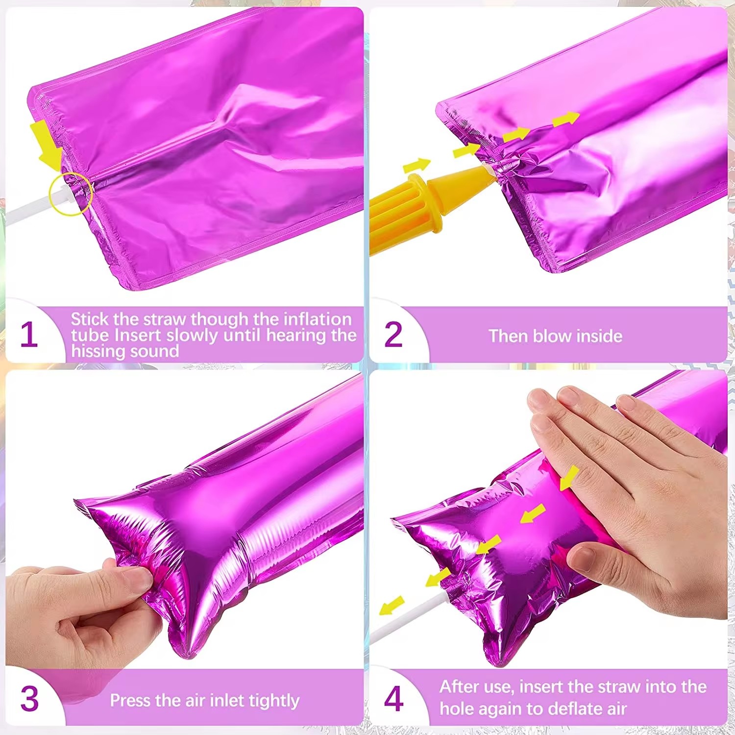 10/30pc Aluminum Film Inflatab - Party Games Easter のレビューと価格