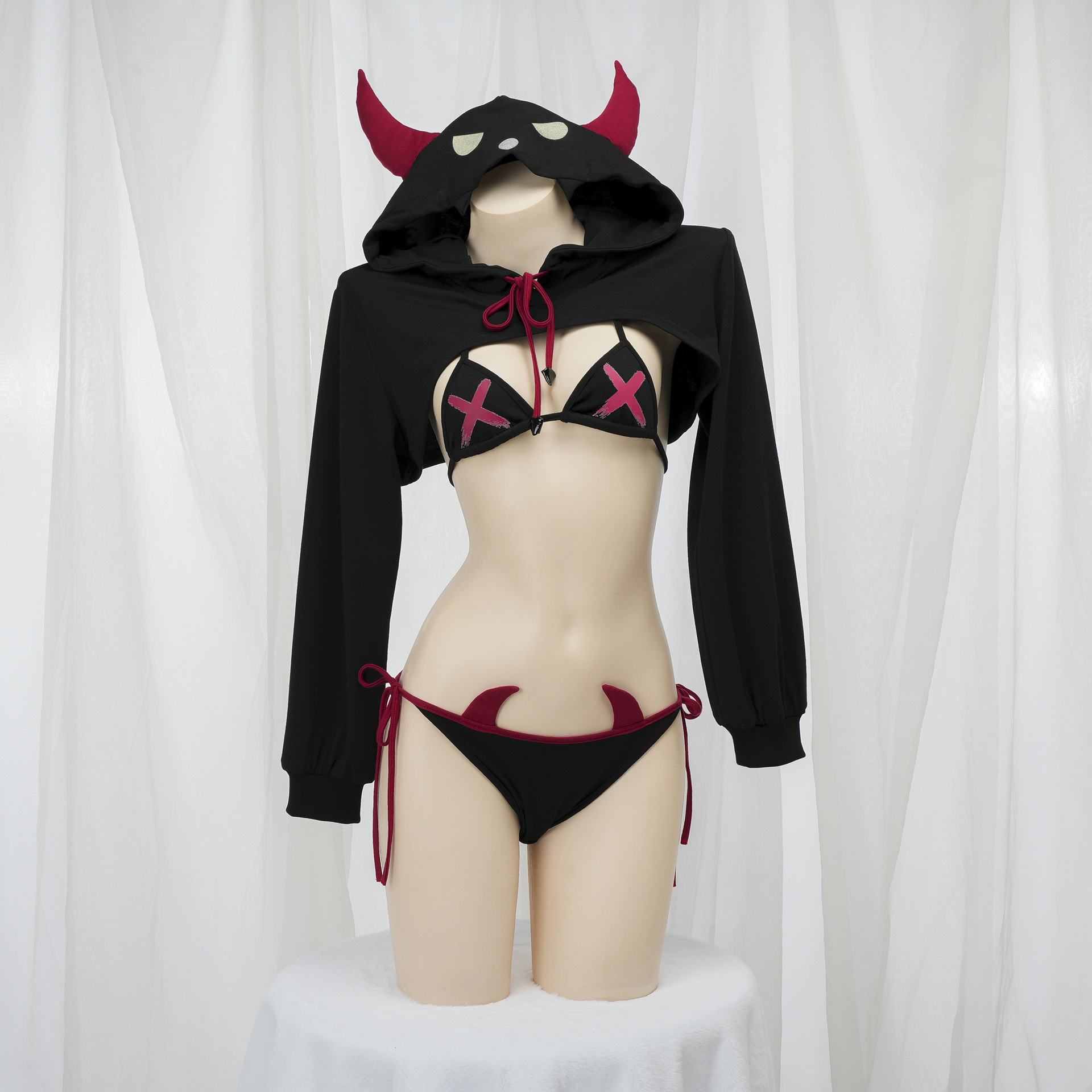 Christmas Short Devil Set Sexy - Party Games Girls Night のレビューと価格