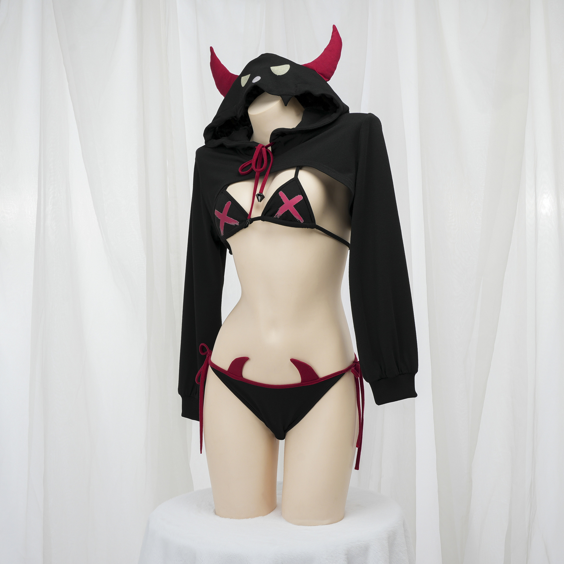 Christmas Short Devil Set Sexy - Party Games Girls Night のレビューと価格