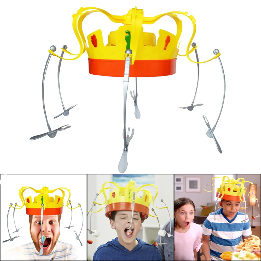 Rotating Crown Hat Chow Crown  - Play Friends Party Games のレビューと価格