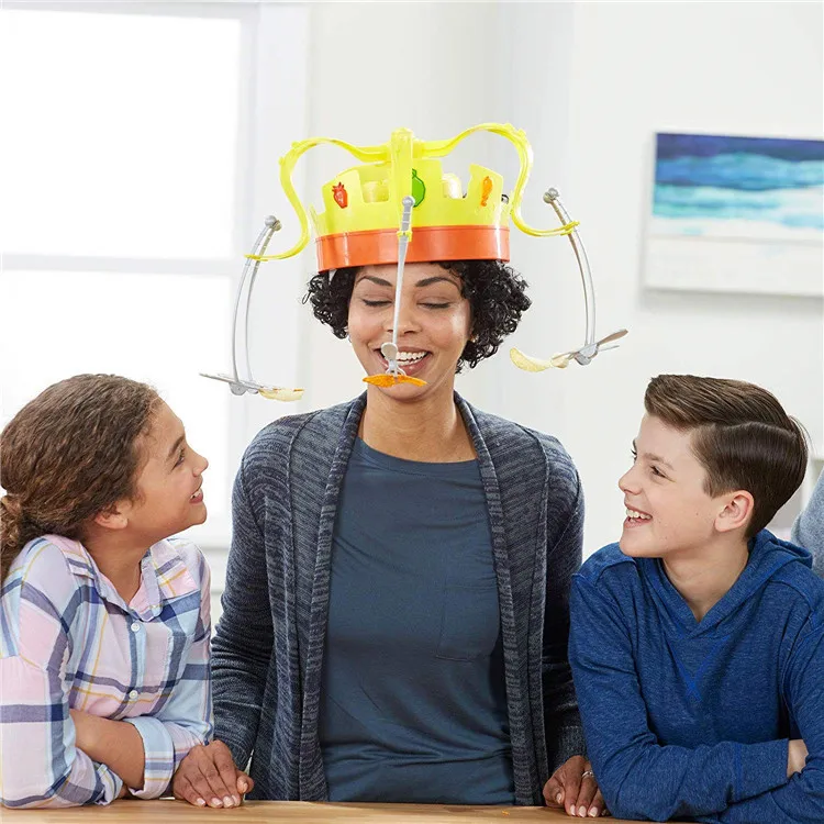 Rotating Crown Hat Chow Crown  - Play Friends Party Games のレビューと価格