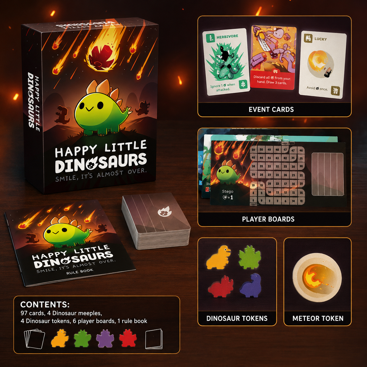 Happy Little Dinosaurs Cute Su - Party Games Kids Indoor のレビューと価格