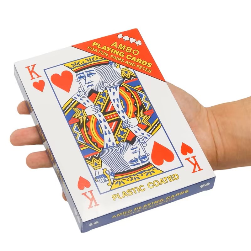 Oversized Playing Cards Jumbo  - Party Games Juegos De Mesa のレビューと価格